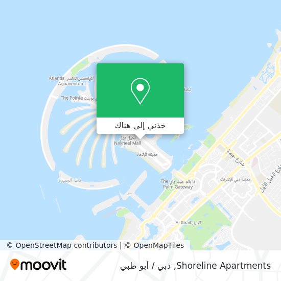 خريطة Shoreline Apartments