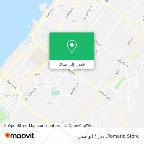 خريطة Romario Store