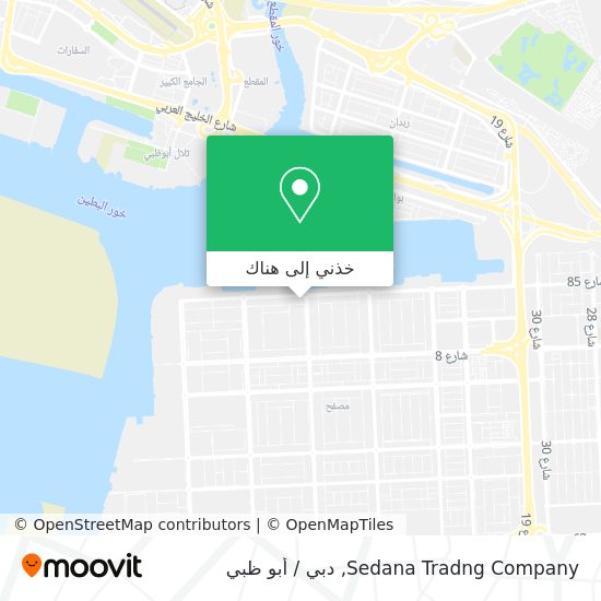 خريطة Sedana Tradng Company