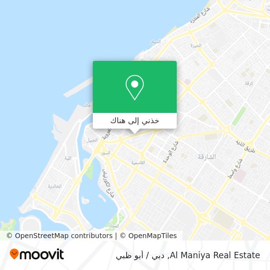 خريطة Al Maniya Real Estate