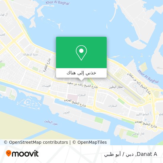 خريطة Danat A