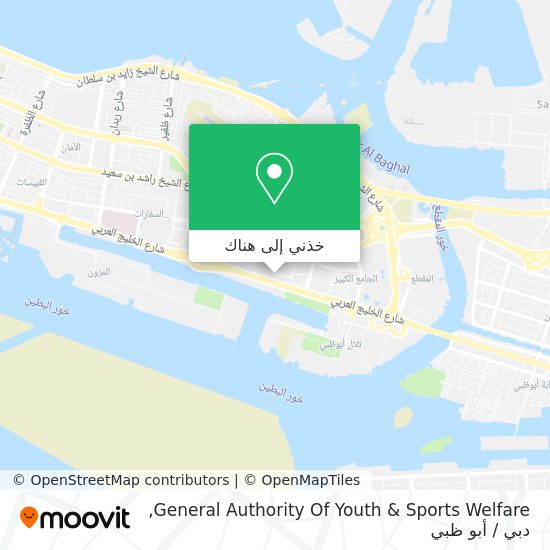 خريطة General Authority Of Youth & Sports Welfare