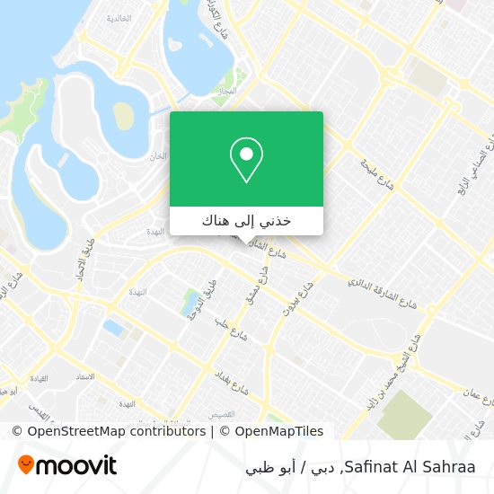 خريطة Safinat Al Sahraa