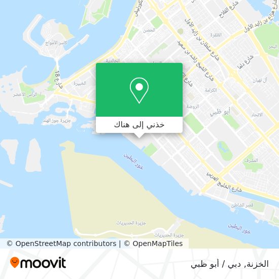خريطة الخزنة