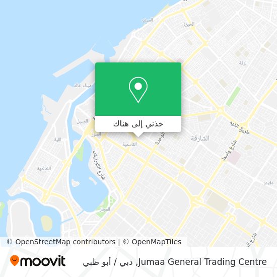 خريطة Jumaa General Trading Centre