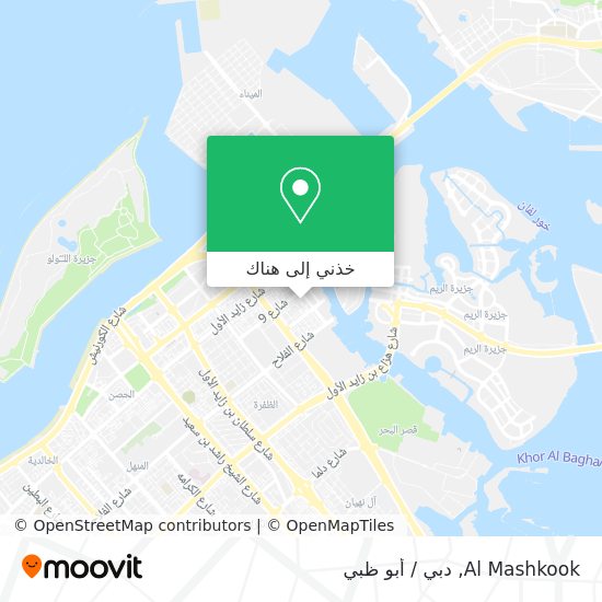 خريطة Al Mashkook