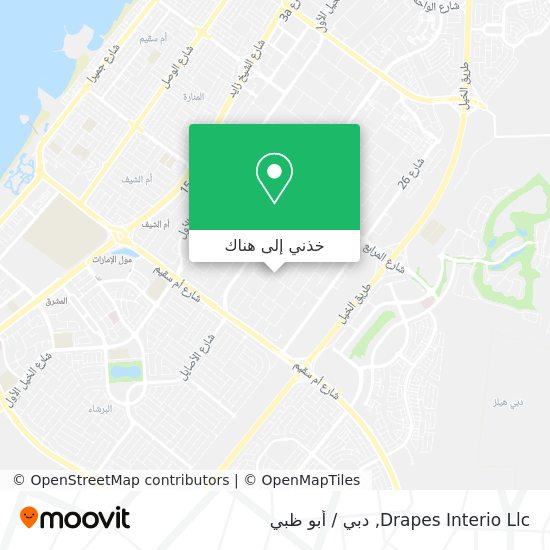 خريطة Drapes Interio Llc