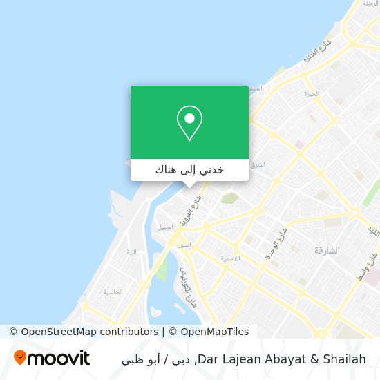 خريطة Dar Lajean Abayat & Shailah