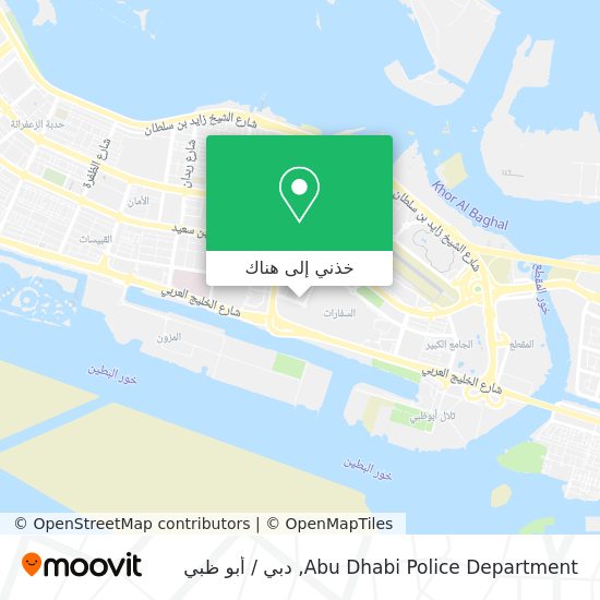 خريطة Abu Dhabi Police Department