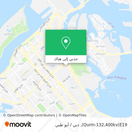 خريطة Qurm-132,400kv(E19)