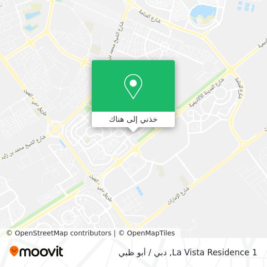 خريطة La Vista Residence 1