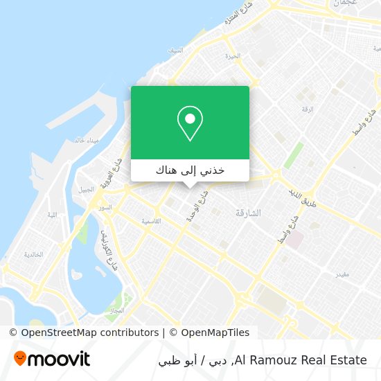 خريطة Al Ramouz Real Estate