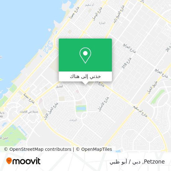 خريطة Petzone