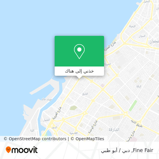 خريطة Fine Fair
