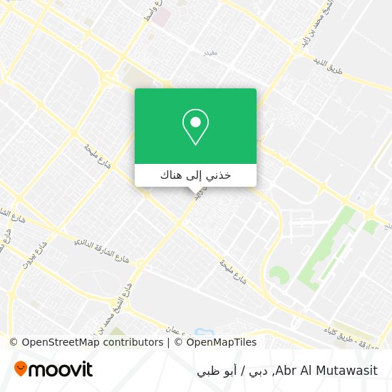 خريطة Abr Al Mutawasit