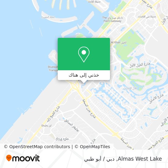 خريطة Almas West Lake