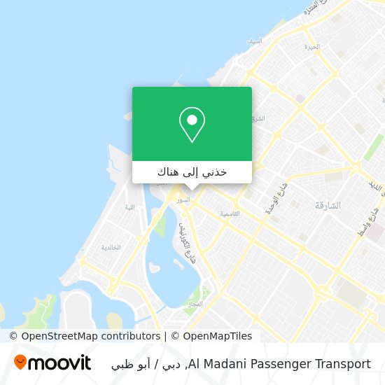 خريطة Al Madani Passenger Transport