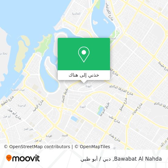 خريطة Bawabat Al Nahda