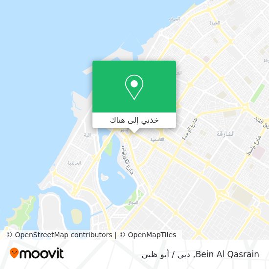 خريطة Bein Al Qasrain
