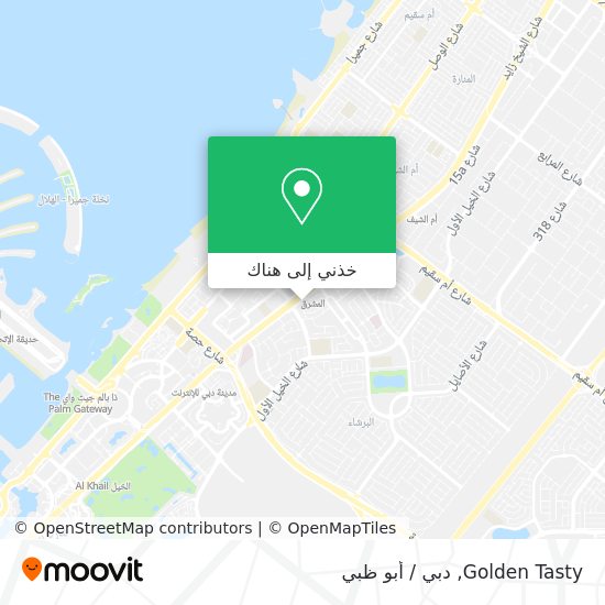 خريطة Golden Tasty