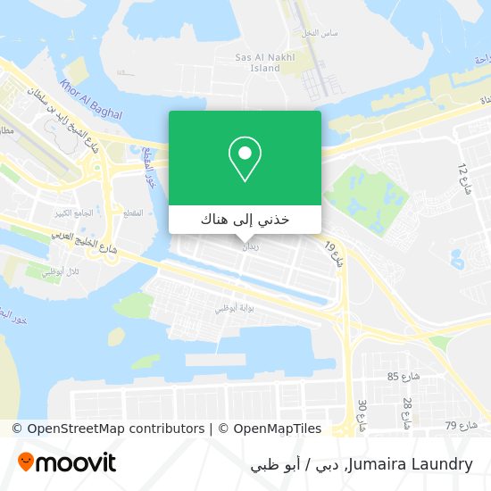 خريطة Jumaira Laundry