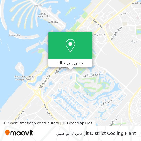 خريطة Jlt District Cooling Plant