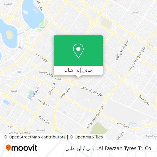 خريطة Al Fawzan Tyres Tr. Co.