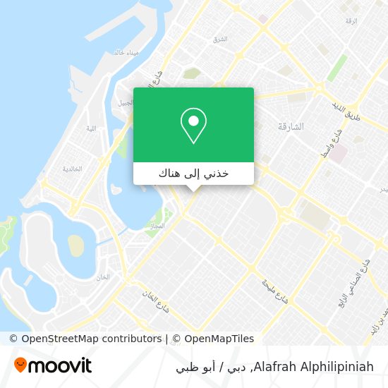 خريطة Alafrah Alphilipiniah