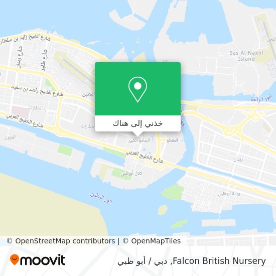 خريطة Falcon British Nursery
