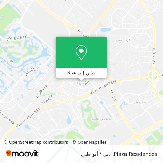 خريطة Plaza Residences
