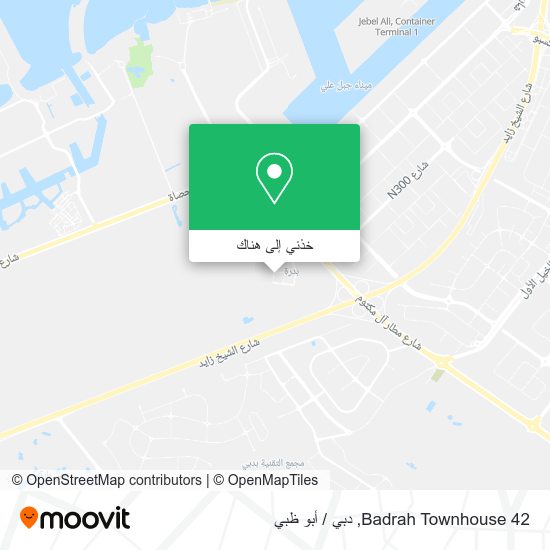 خريطة Badrah Townhouse 42