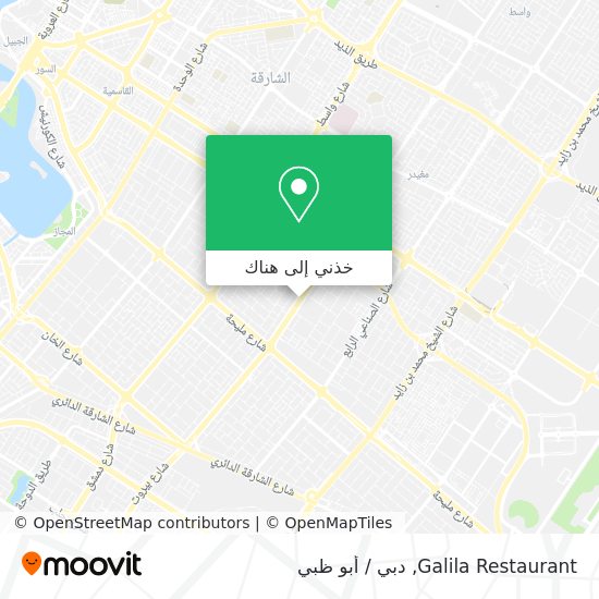 خريطة Galila Restaurant