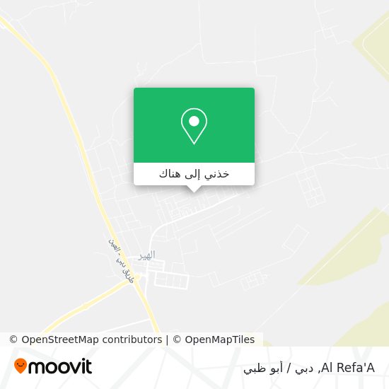 خريطة Al Refa'A
