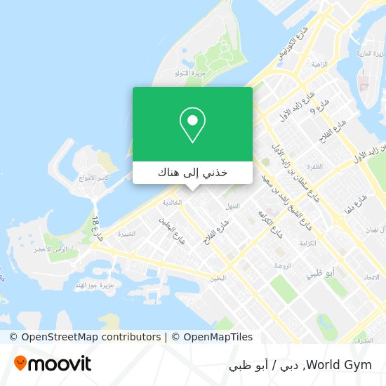 خريطة World Gym