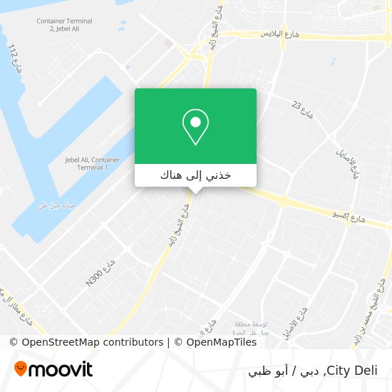 خريطة City Deli