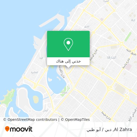خريطة Al Zahra