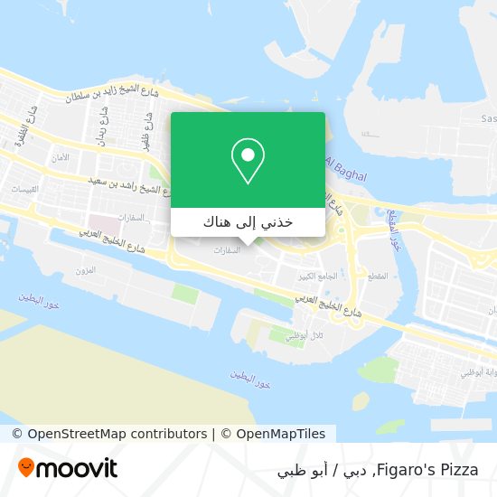 خريطة Figaro's Pizza