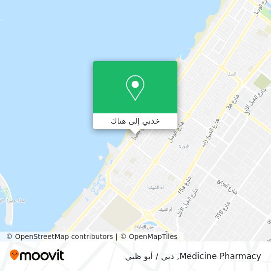 خريطة Medicine Pharmacy