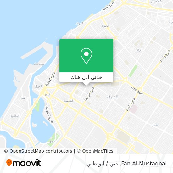 خريطة Fan Al Mustaqbal
