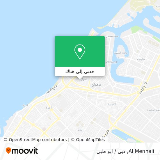 خريطة Al Menhali