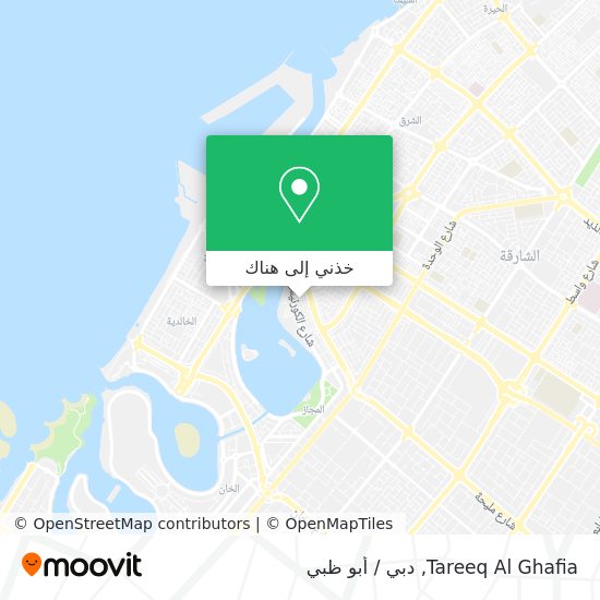 خريطة Tareeq Al Ghafia