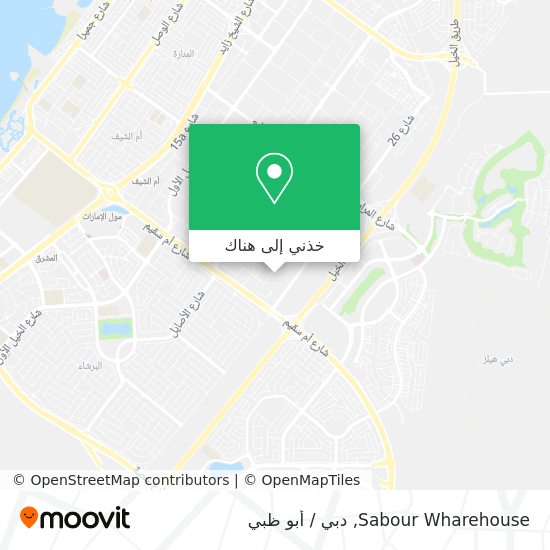 خريطة Sabour Wharehouse