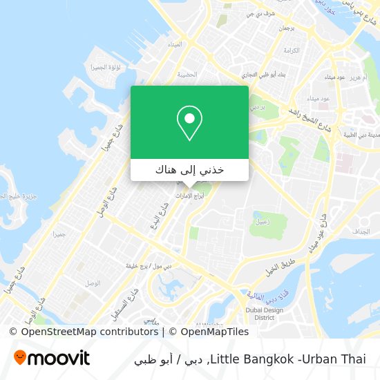 خريطة Little Bangkok -Urban Thai