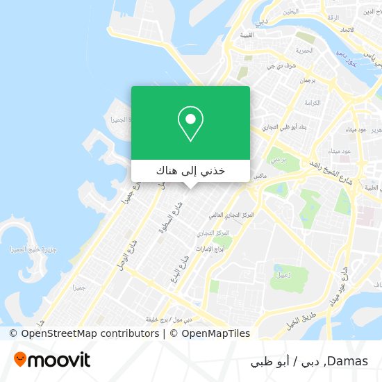 خريطة Damas