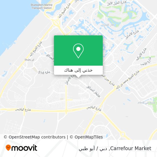خريطة Carrefour Market