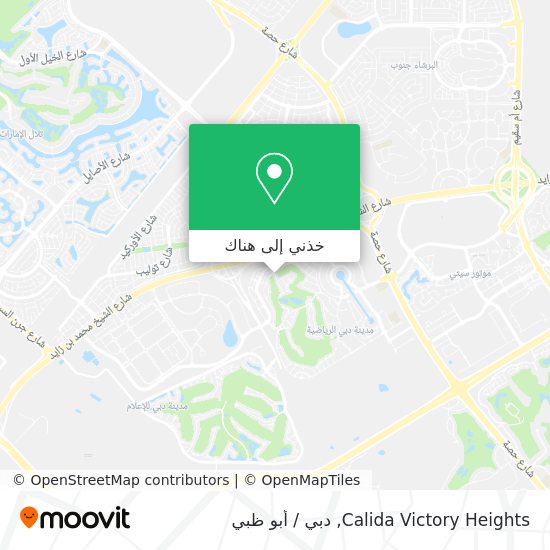خريطة Calida Victory Heights