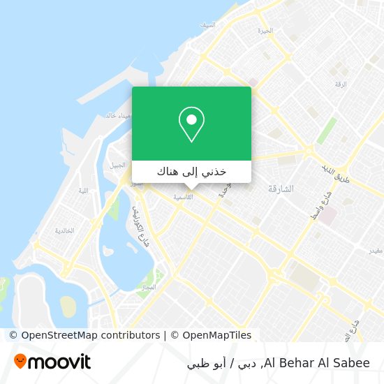 خريطة Al Behar Al Sabee