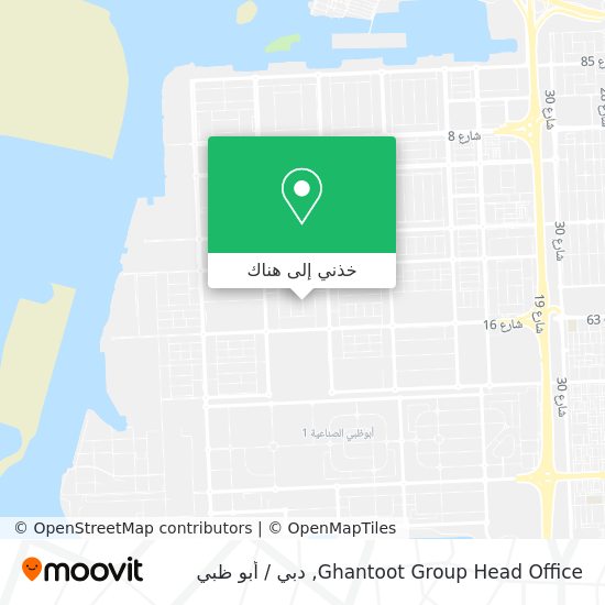 خريطة Ghantoot Group Head Office