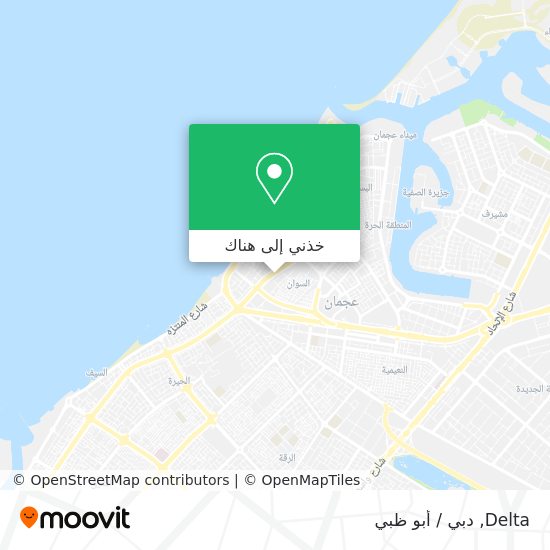 خريطة Delta