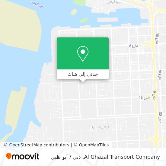 خريطة Al Ghazal Transport Company